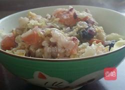 紫薯米饭炒的做法图解5