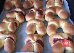 爆浆草莓酱小面包的做法图解10