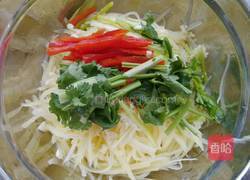 花椒油炝拌土豆丝的做法图解8