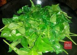 清炒番薯叶的做法图解4