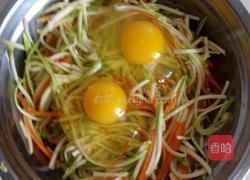 双色鸡蛋饼的做法图解4
