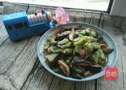 香菇烧油菜的做法图解14