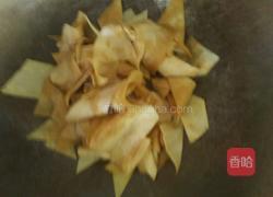 炒干豆腐的做法图解3