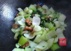 油渣炒青菜的做法图解6