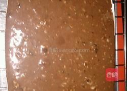 可可甘纳许豆花生核磅蛋糕的做法图解4