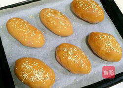 紫薯蜜豆面包的做法图解16