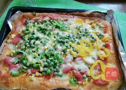 批萨饼皮的制作的做法图解12