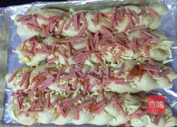 香辣芝士火腿面包的做法图解15