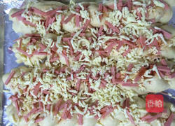 香辣芝士火腿面包的做法图解16