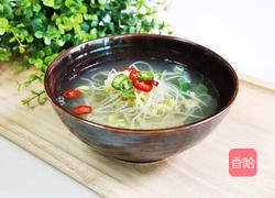 韩式【黄豆芽汤】 的做法图解8