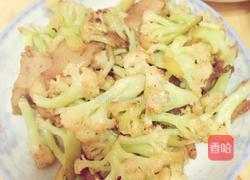 花菜炒肉的做法图解6