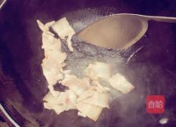 花菜炒肉的做法图解3