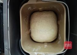 (冷藏汤种)豆沙蜜豆双拼薏仁土司的做法图解5