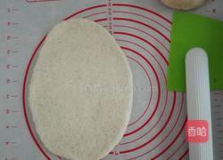 (冷藏汤种)豆沙蜜豆双拼薏仁土司的做法图解6