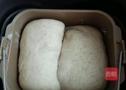 (冷藏汤种)豆沙蜜豆双拼薏仁土司的做法图解11