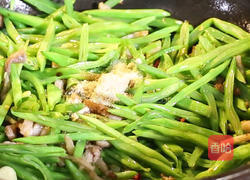 香辣扁豆丝的做法图解4