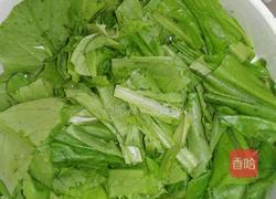 蒜蓉油麦菜的做法图解2