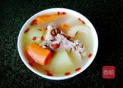 节瓜红萝卜猪筒骨汤的做法图解3