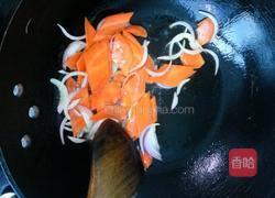 炒彩蔬的做法图解4