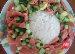 爽口火腿蛋盖饭的做法图解6