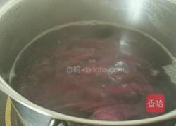 拔丝紫薯的做法图解3