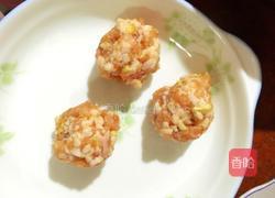 炸蒜蓉丸子的做法图解6