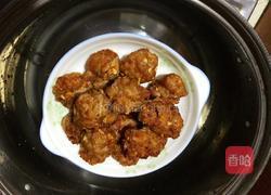 炸蒜蓉丸子的做法图解10