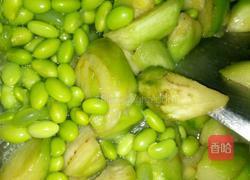 茄子烧毛豆的做法图解6