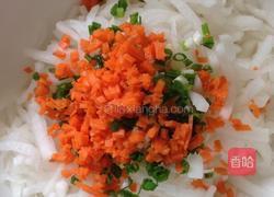 萝卜丝煎饼的做法图解3