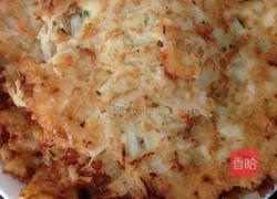 萝卜丝煎饼的做法图解6
