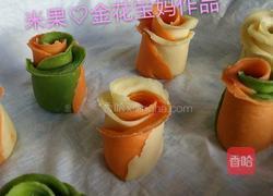 玫瑰花面包的做法图解7