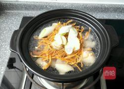 虫草鸡腿煲的做法图解7