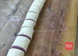 紫薯双色馒头的做法图解11
