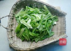 清炒油麦菜的做法图解1