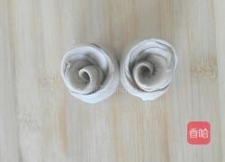 奶香红枣玫瑰花馒头的做法图解15