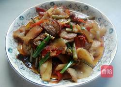 老坛泡菜炒肉片的做法图解11