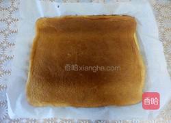 奶油黄桃蛋糕卷的做法图解20