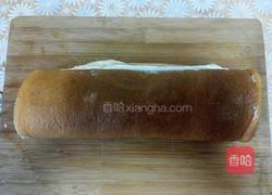 奶油黄桃蛋糕卷的做法图解24