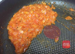 火腿鲜蔬五彩披萨的做法图解2