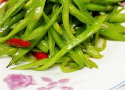 素炒豆角