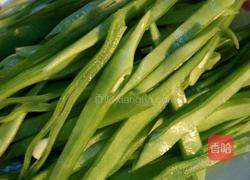 素炒豆角的做法图解2