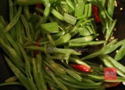 素炒豆角的做法图解6