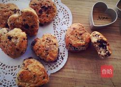 香蕉酸奶巧克力司康的做法图解9