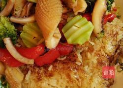 鱿鱼煲仔饭的做法图解14