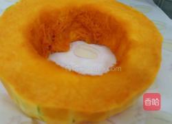 南瓜豆沙馒头的做法图解2