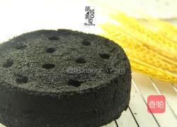 【黑色简约经典】煤炭蛋糕的做法图解1