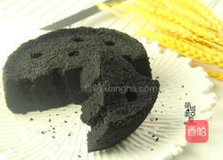 【黑色简约经典】煤炭蛋糕的做法图解3