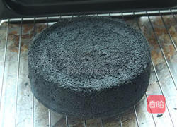 【黑色简约经典】煤炭蛋糕的做法图解11