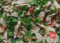 青椒炒千张的做法图解4