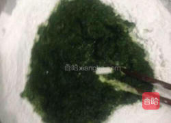 煎艾茶果的做法图解5